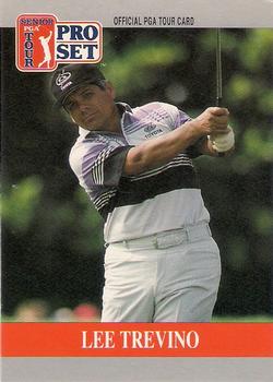 1990 Pro Set PGA Tour - Promos #NNO Lee Trevino Front