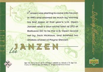 2001 Upper Deck #130 Lee Janzen Back
