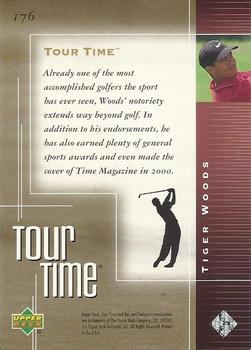 2001 Upper Deck #176 Tiger Woods Back
