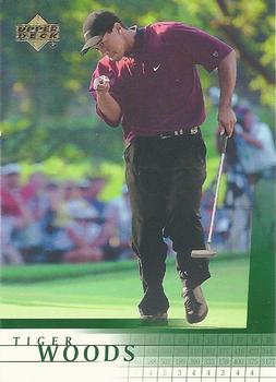 2001 Upper Deck #1 Tiger Woods Front