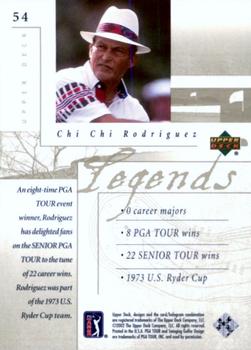 2002 Upper Deck #54 Chi Chi Rodriguez Back