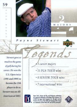 2002 Upper Deck #59 Payne Stewart Back