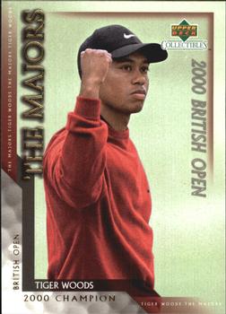 2002 Upper Deck Tiger Woods The Majors #TWM-16 Tiger Woods Front
