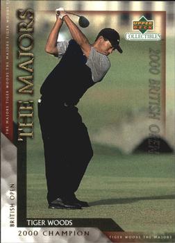 2002 Upper Deck Tiger Woods The Majors #TWM-19 Tiger Woods Front