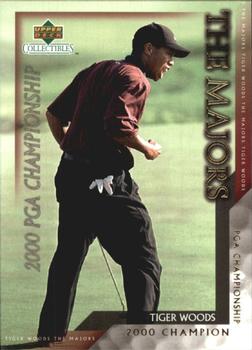 2002 Upper Deck Tiger Woods The Majors #TWM-24 Tiger Woods Front
