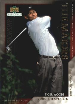 2002 Upper Deck Tiger Woods The Majors #TWM-25 Tiger Woods Front