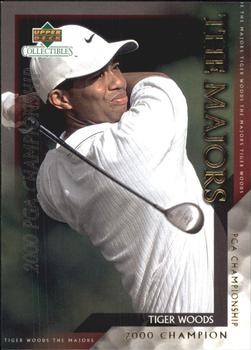 2002 Upper Deck Tiger Woods The Majors #TWM-29 Tiger Woods Front