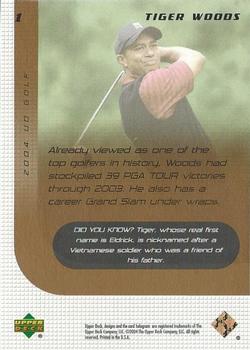 2004 Upper Deck #1 Tiger Woods Back