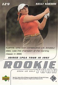 2004 Upper Deck #129 Kelli Kuehne Back