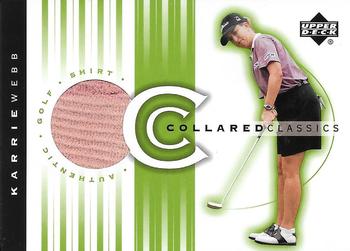 2003 Upper Deck - Collared Classics #CC-KW Karrie Webb Front