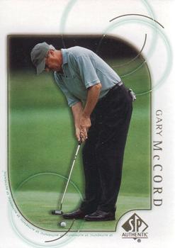 2001 SP Authentic #28 Gary McCord Front