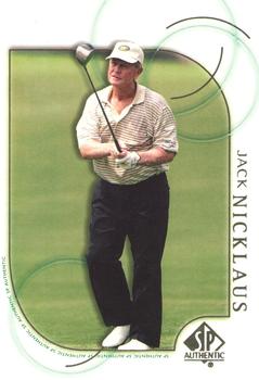 2001 SP Authentic #41 Jack Nicklaus Front