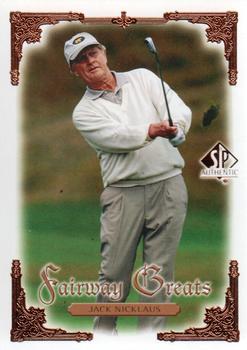 2001 SP Authentic #99 Jack Nicklaus Front