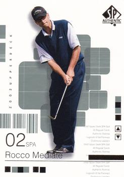 2002 SP Authentic #23SPA Rocco Mediate Front