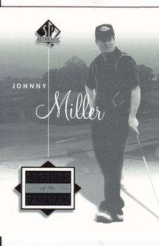 2002 SP Authentic #52SPA Johnny Miller Front