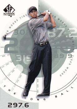 2002 SP Authentic #76SPA Tiger Woods Front