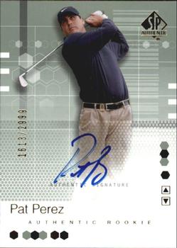 2002 SP Authentic #98 Pat Perez Front