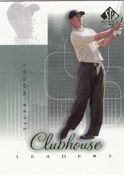 2002 SP Authentic #56SPA Tiger Woods Front