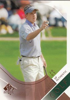2003 SP Authentic #24SPA Luke Donald Front
