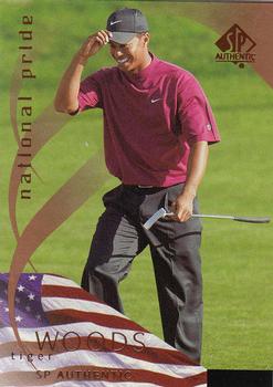 2003 SP Authentic #38 Tiger Woods Front