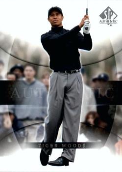 2004 SP Authentic #37 Tiger Woods Front