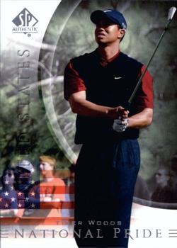 2004 SP Authentic #54 Tiger Woods Front