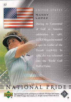 2004 SP Authentic #57 Nancy Lopez Back