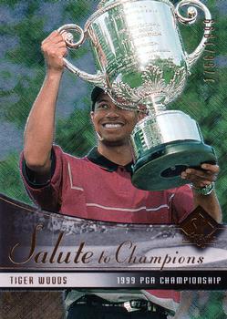 2004 SP Authentic #81 Tiger Woods Front