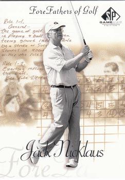 2002 SP Game Used #56 Jack Nicklaus Front