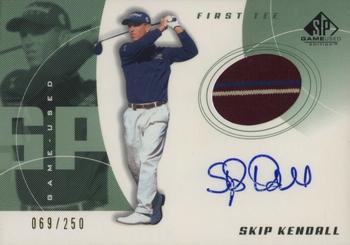 2002 SP Game Used #81 Skip Kendall Front