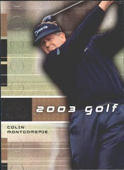 2003 SP Game Used #7 Colin Montgomerie Front