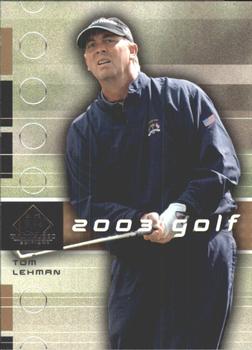 2003 SP Game Used #17 Tom Lehman Front