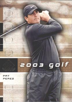 2003 SP Game Used #23 Pat Perez Front