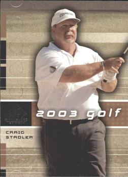 2003 SP Game Used #27 Craig Stadler Front