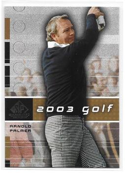 2003 SP Game Used #35 Arnold Palmer Front