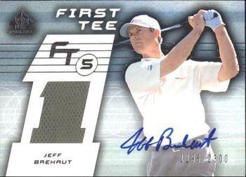2003 SP Game Used #64 Jeff Brehaut Front