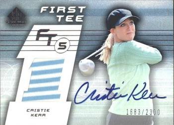 2003 SP Game Used #65 Cristie Kerr Front