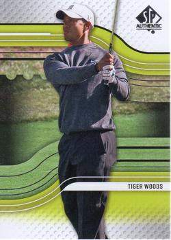 2012 SP Authentic #1 Tiger Woods Front