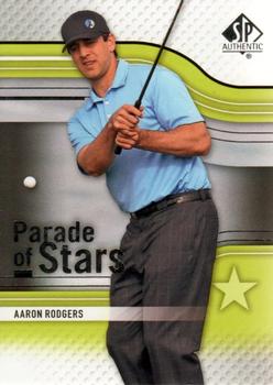 2012 SP Authentic #58 Aaron Rodgers Front