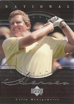 2001 Upper Deck - National Heroes #NH1 Colin Montgomerie Front