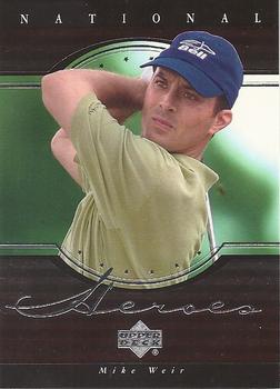 2001 Upper Deck - National Heroes #NH5 Mike Weir Front