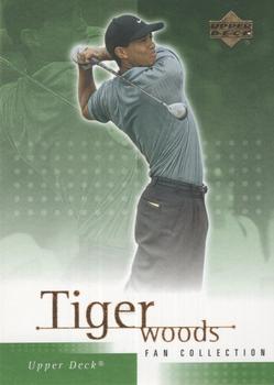 2001 Upper Deck - Tiger's Fan Collection e-Card #TW Tiger Woods Front