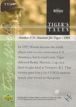 2001 Upper Deck - Tiger's Tales #TT10 Tiger Woods Back