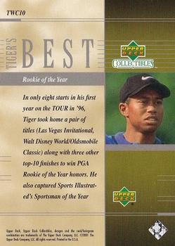 2001 Upper Deck Tiger Woods Collection #TWC10 Tiger Woods Back