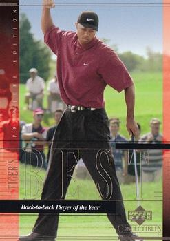 2001 Upper Deck Tiger Woods Collection #TWC12 Tiger Woods Front