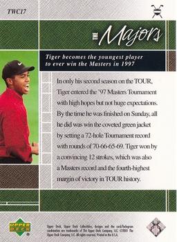 2001 Upper Deck Tiger Woods Collection #TWC17 Tiger Woods Back