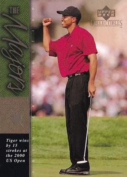 2001 Upper Deck Tiger Woods Collection #TWC19 Tiger Woods Front