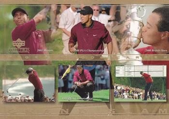 2001 Upper Deck Tiger Woods Collection #TWC26 Tiger Woods Front