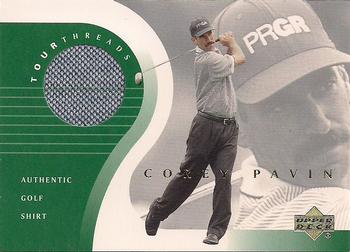 2001 Upper Deck - Tour Threads #TT-CP Corey Pavin Front