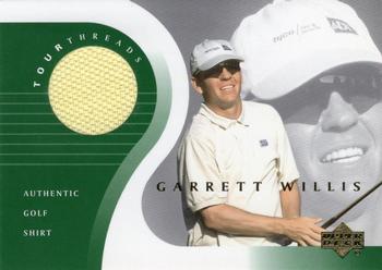 2001 Upper Deck - Tour Threads #TT-GW Garrett Willis Front